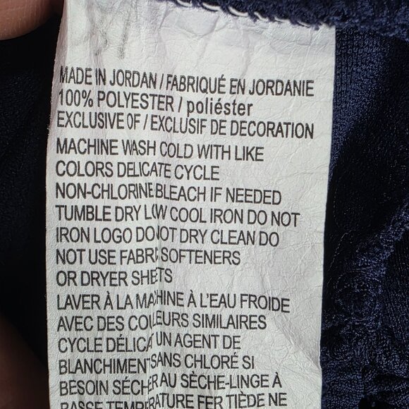 Mens Ben Hogan Blue Performance Polo Shirt Short Sleeve 100% Polyester Size XL - Picture 3 of 7